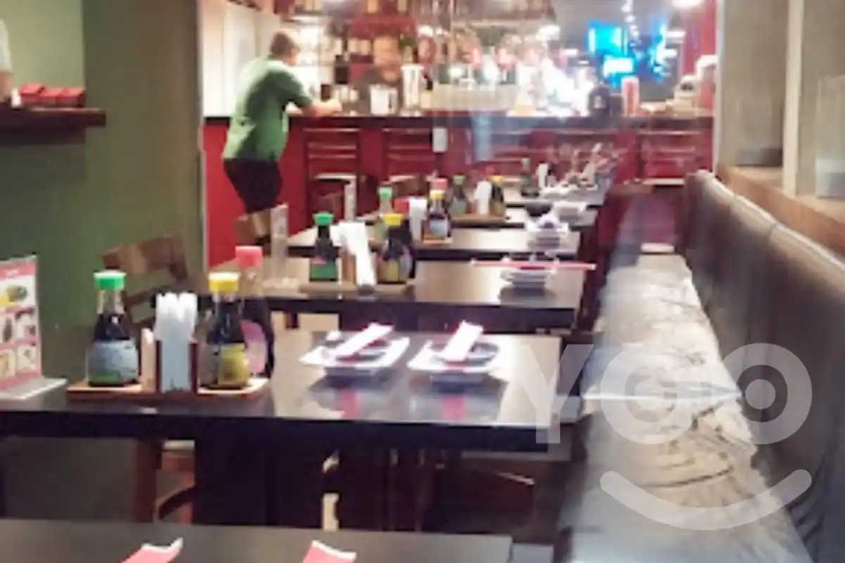 ambiente interno Yumi Sushi Arte no Morumbi