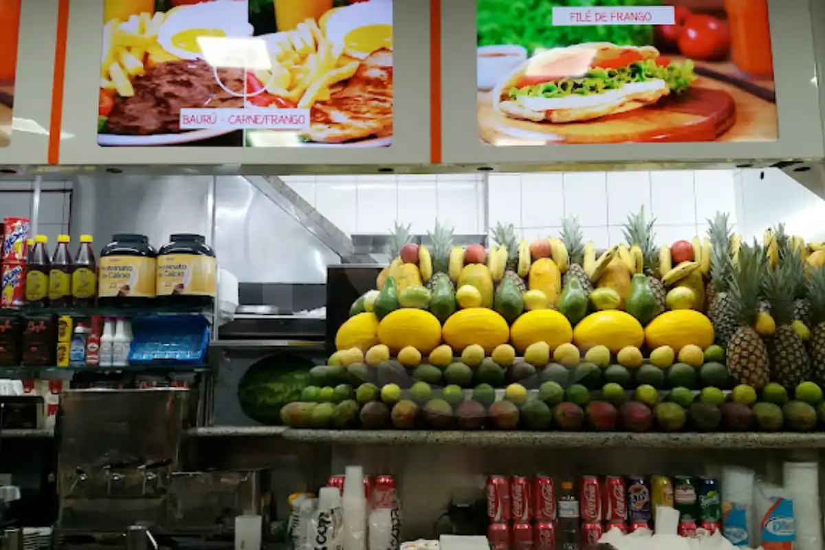 Bix Rio lanchonete em Copacabana - frutas frescas