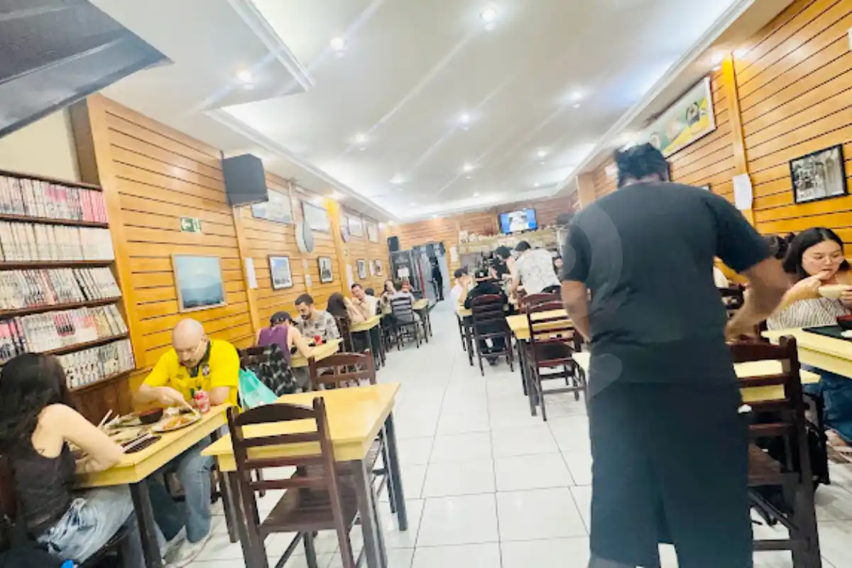 Porque Sim restaurante Japones na Liberdade - salao interno
