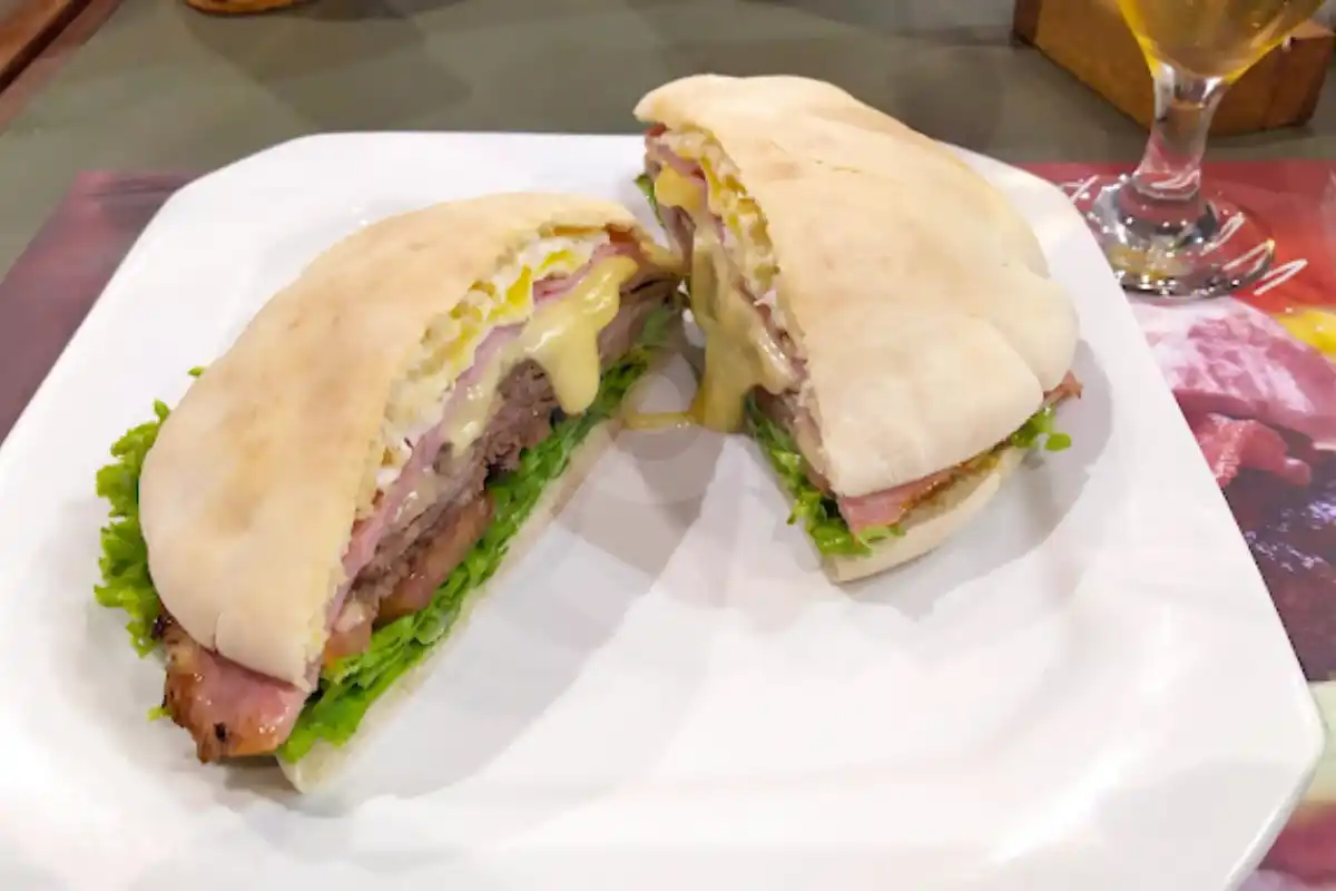 beirute caprichado do Barakiah restaurante Arabe