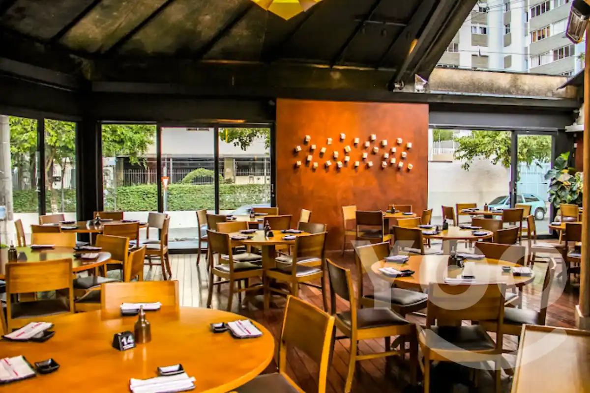 Djapa Restaurante Japones em Moema - ambiente ao ar livre