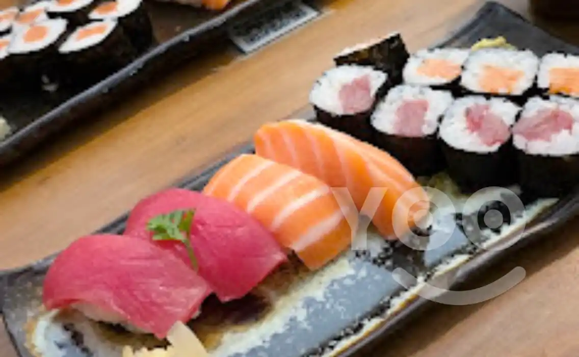 Ten Sushi combinado de sushi e sashimi