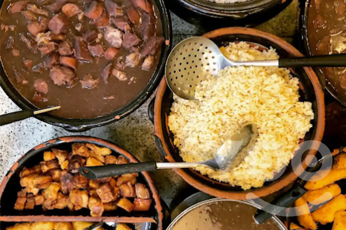 o restaurante Feijao e cia no Morumbi prepara a melhor feijoada da regiao