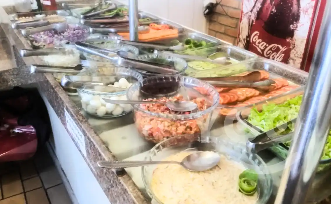 restaurante Amalina Grill buffet de saladas em Sorocaba