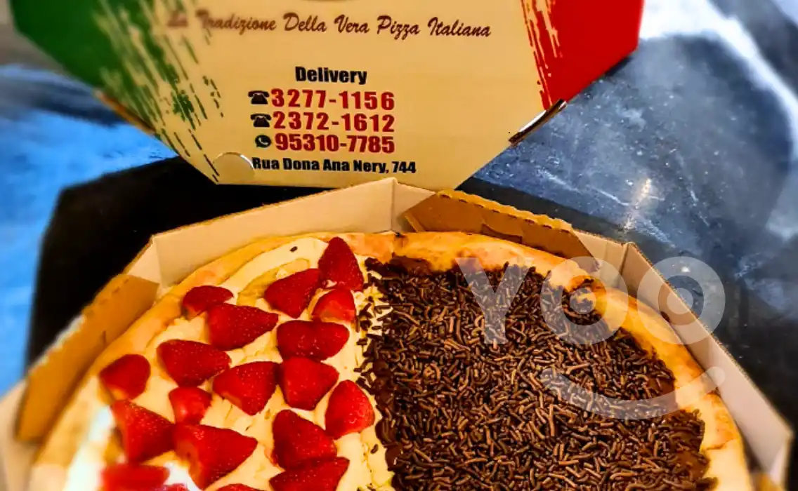 Di Vidotto Pizzaria prepara a melhor pizza doce do Cambuci