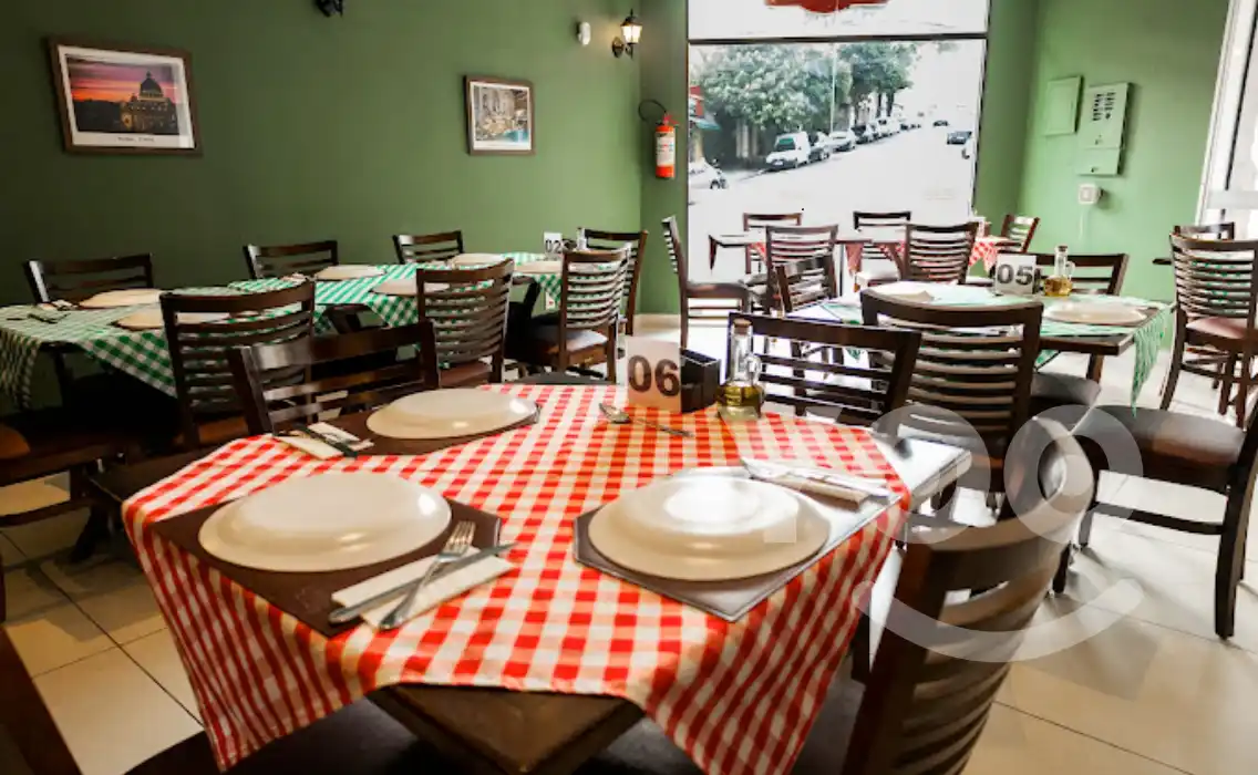 ambiente Italiano do restaurante Verttoni