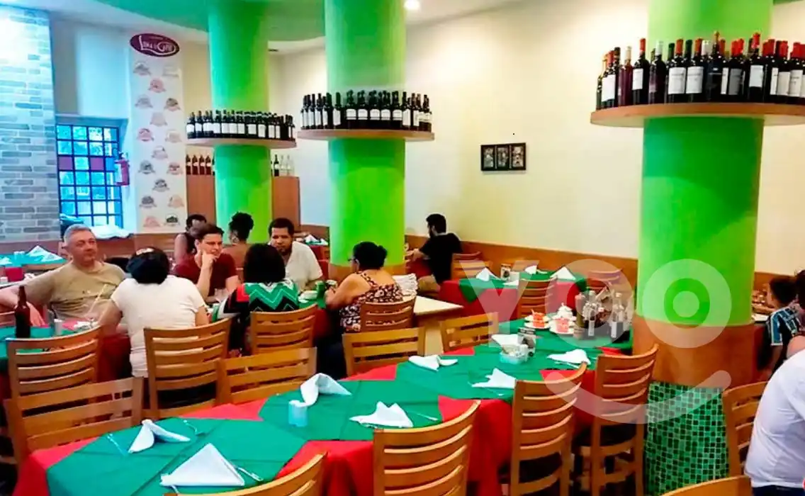 ambiente da Cantina Luna di Capri da Bela Vista SP