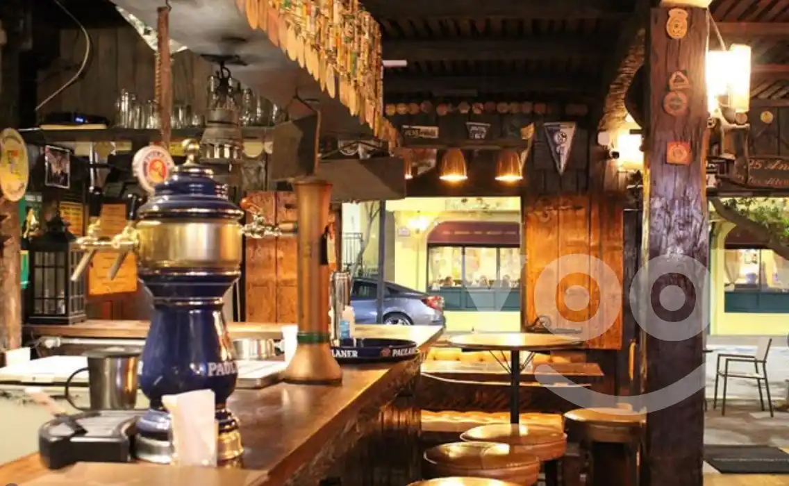 ambiente do bar alemao Zur Alten Muhle