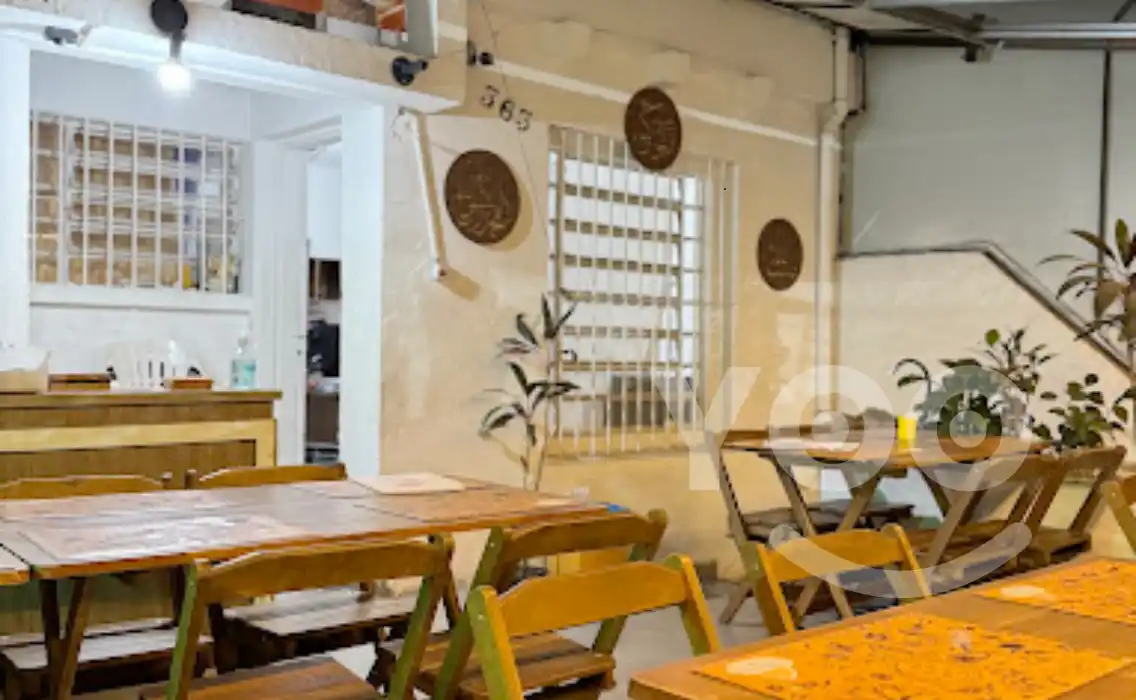 ambiente externo da Cozinha de Damasco Perdizes