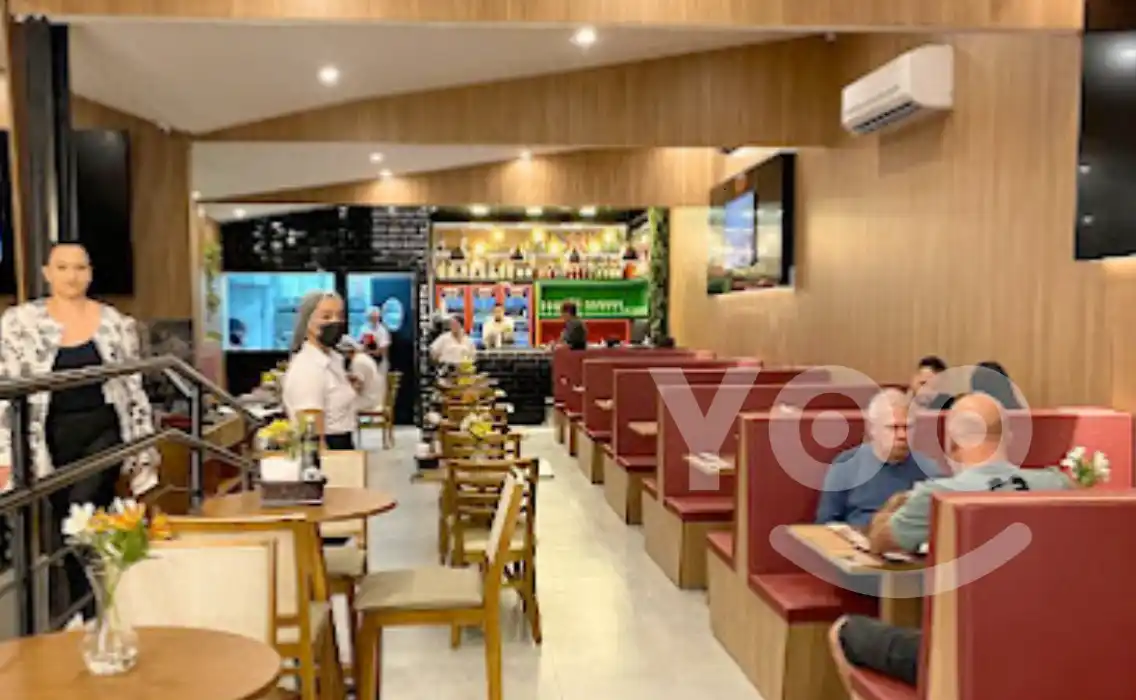ambiente salao Nova Bella Napoli pizzaria