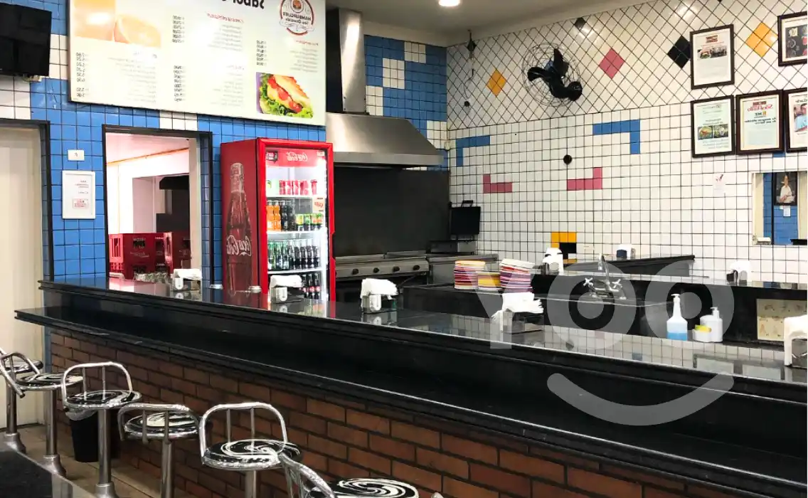 balcao do Seu Oswaldo Hamburguer Ipiranga