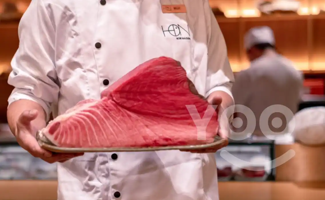 Hon Maguro e um dos unicos restaurantes com atum bluefin em seu cardapio