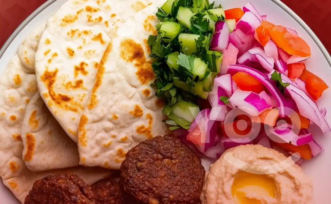 Khadije serve almoco arabe em Moema