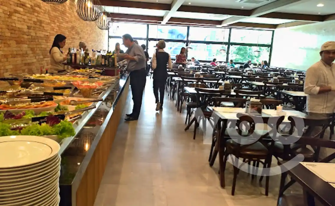 ambiente do restaurante Divinos Brooklin