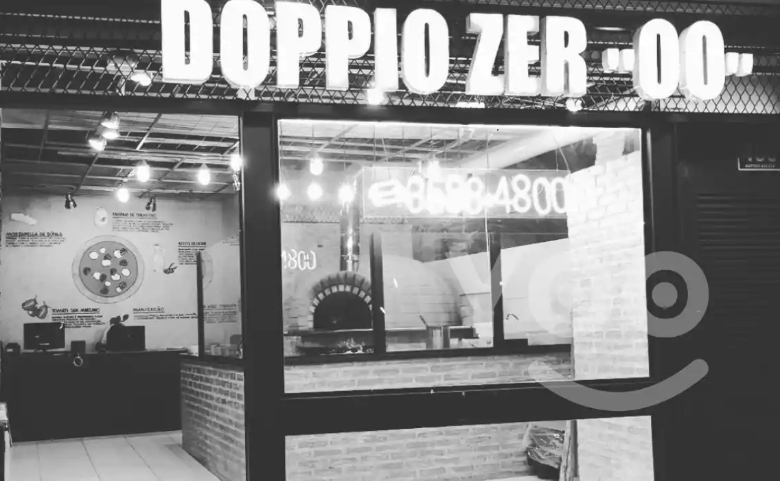 vista externa do ambiente Doppio Zero pizzaria Vila Nova Conceicao